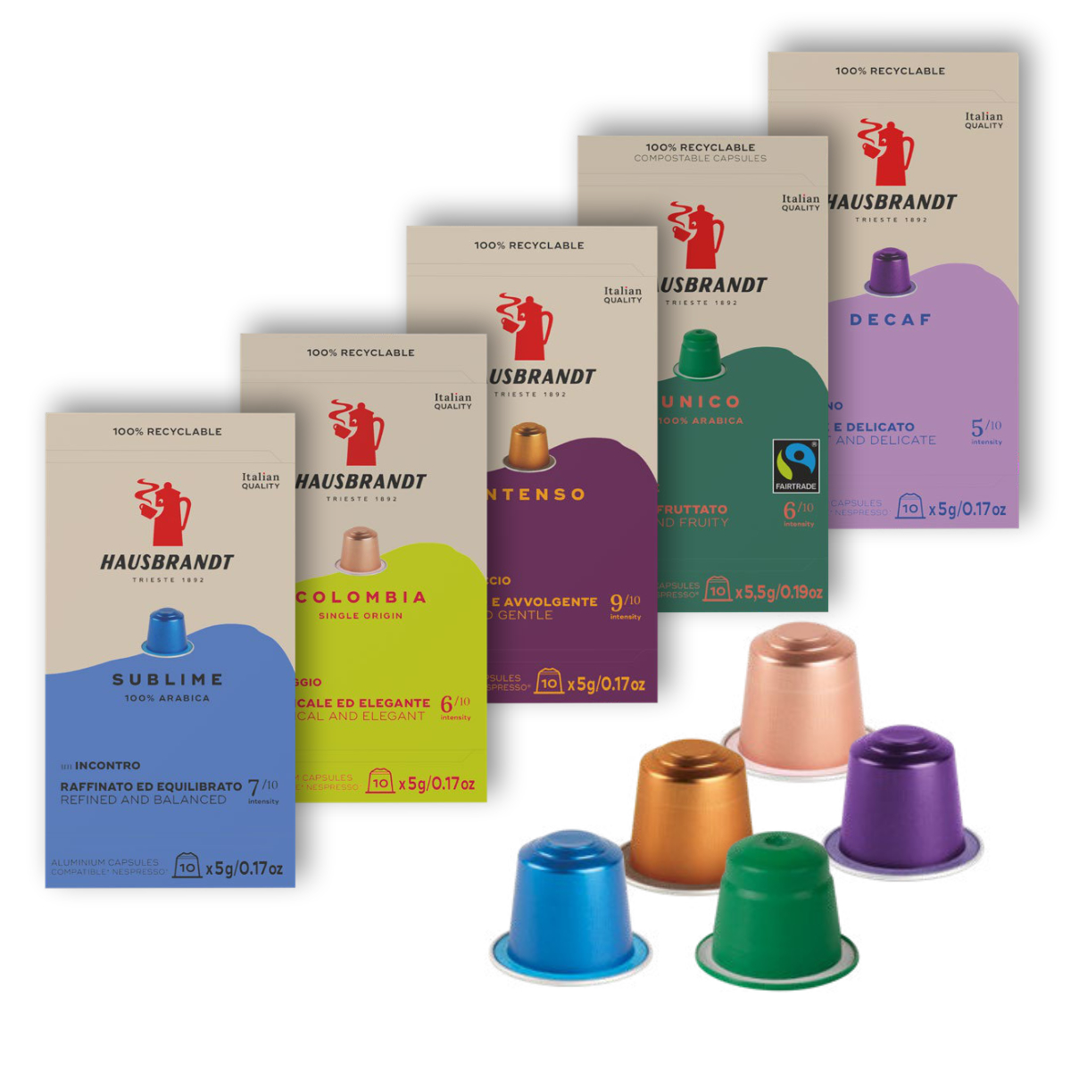 Капсулы Hausbrandt Nespresso